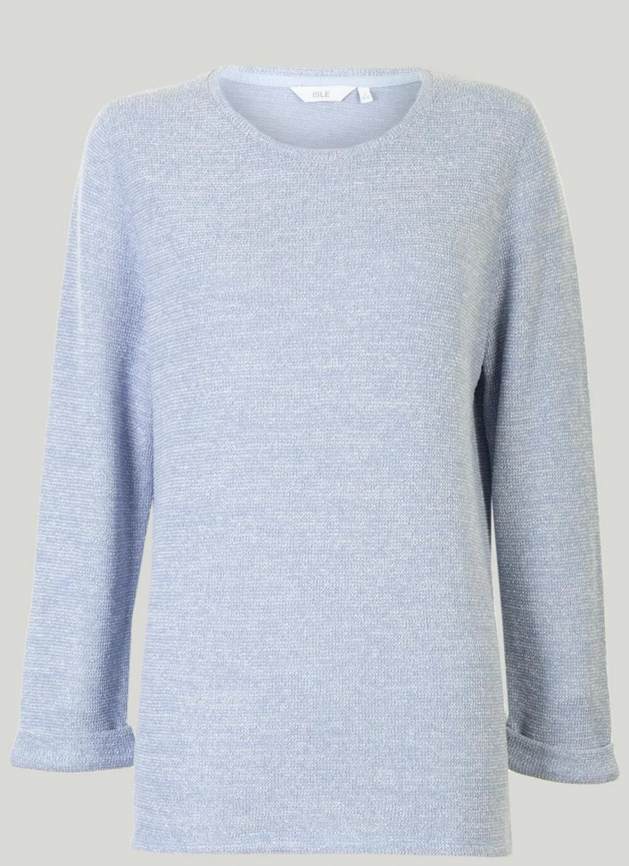 Isle Women's Textu Top - Stylish & Comfortable Blouse for Everyday Wear