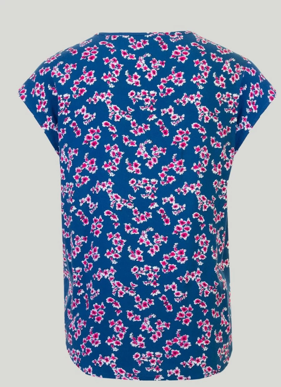 Isle Women's Floral Print Blouse - Stylish Flowy Top for Women