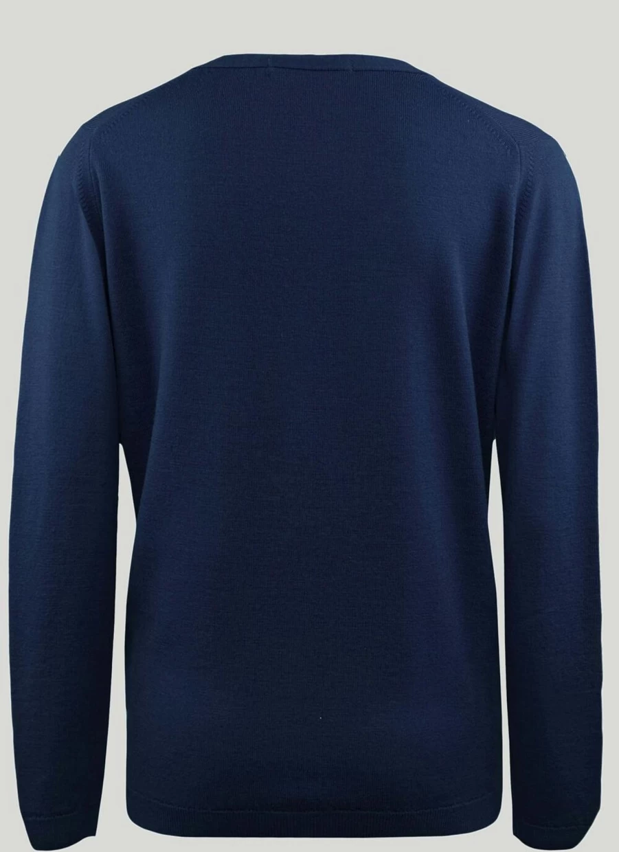 "Isle Women's Merino Wool V-Neck Cardigan Sweater"
