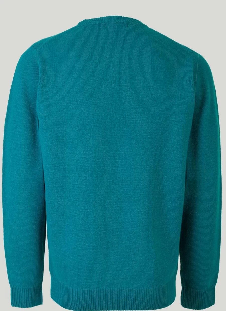 James Pringle Men's Lambswool Crew Neck Jumper - Soft Warm Knit Sweater
