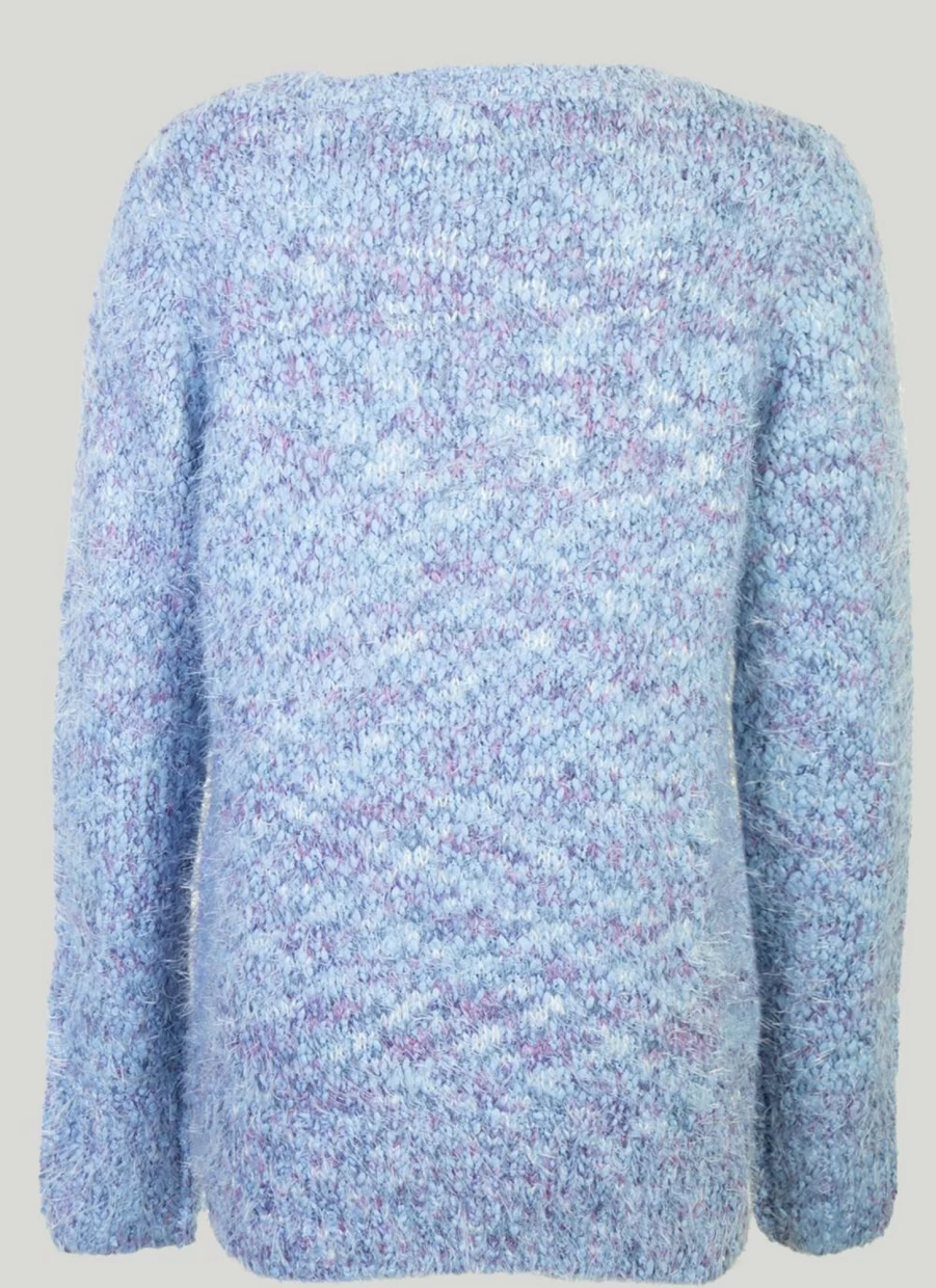 "Isle Women's Textured Knit Jumper - Soft Cozy Sweater"