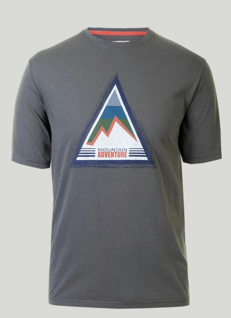 PG FIELD Men's Graphic Print T-Shirt - Stylish Casual Tee with Unique Design