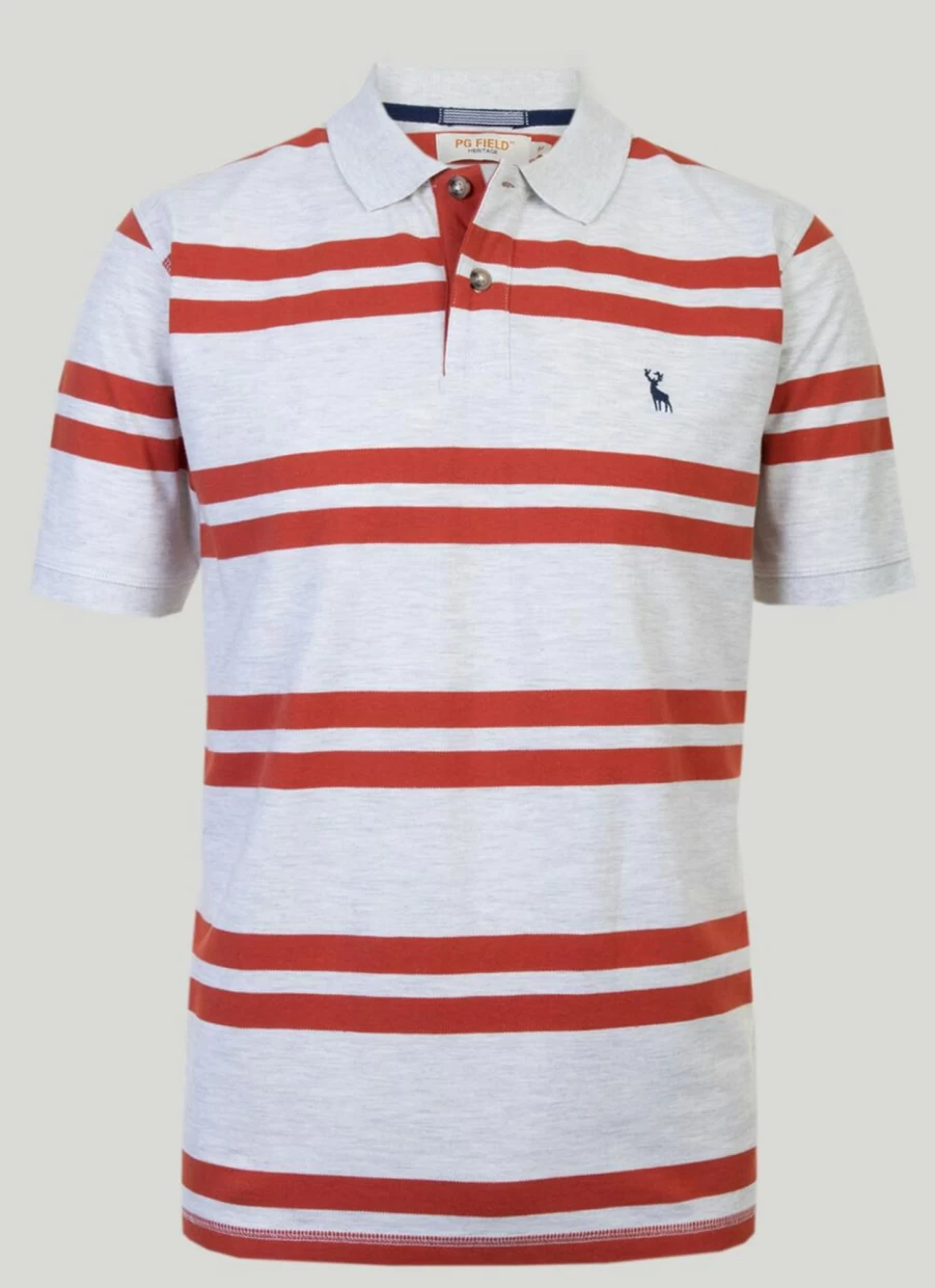 PG FIELD Men's Classic Polo Shirt - Comfortable & Stylish Casual Top for Men