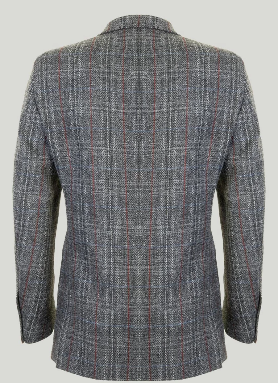 Men's Harris Tweed Eriskay Jacket - Classic British Wool Blazer for Men
