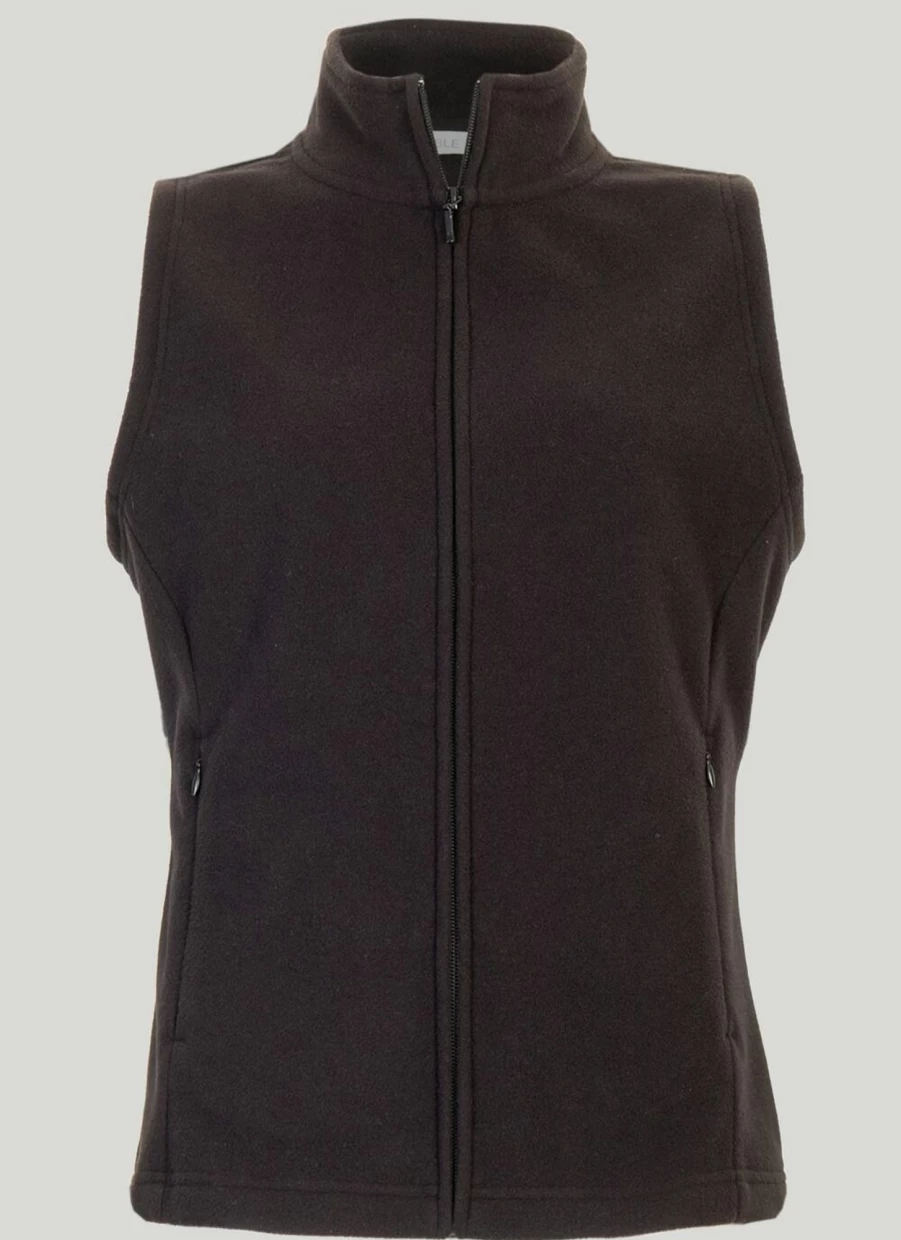 Isle Women's Fleece Gilet - Lightweight Warm Vest for Outdoor Activities