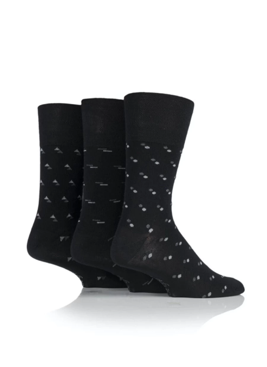Gentle Grip Men's Athletic Socks 3 Pack - Comfort & Support for Daily Wear
