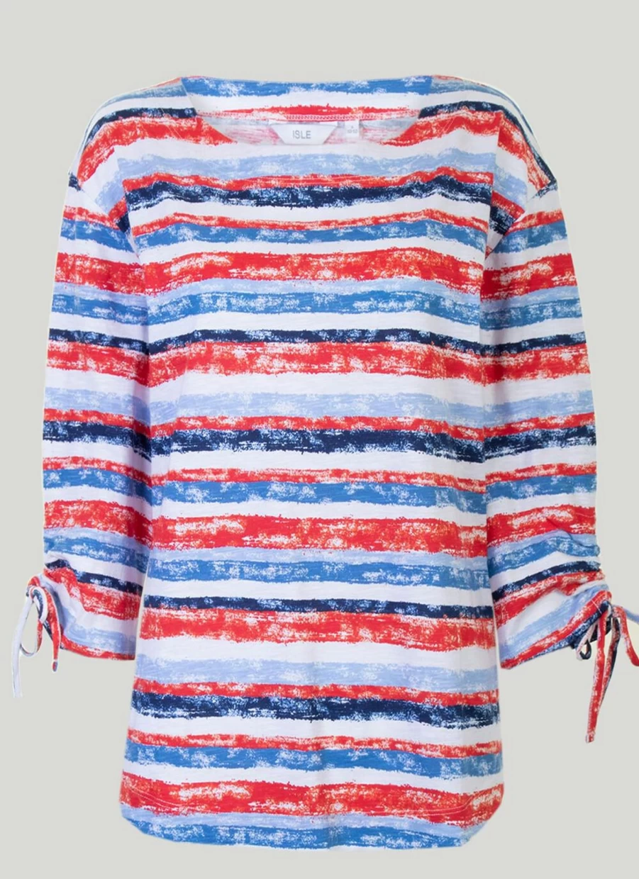 Isle Women's Stripe Top - Stylish Casual Striped Shirt for Women