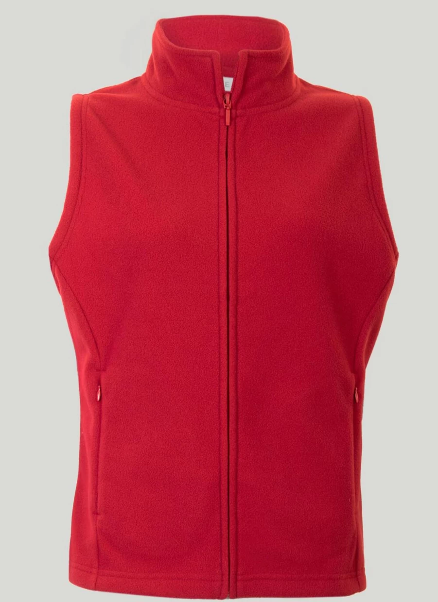 Isle Women's Fleece Gilet - Lightweight Warm Vest for Outdoor Activities