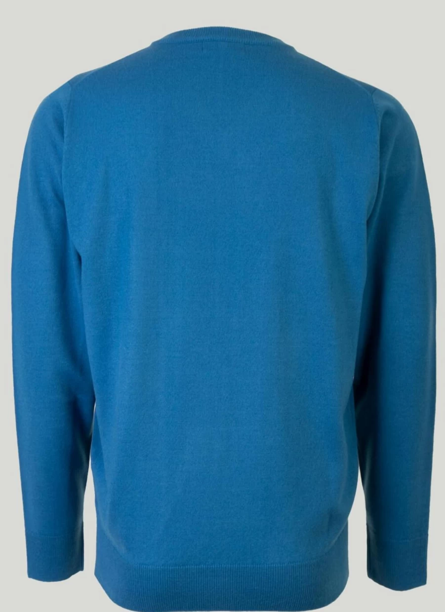 James Pringle Men's Fine Knit V-Neck Jumper - Soft Comfortable Lightweight Sweater