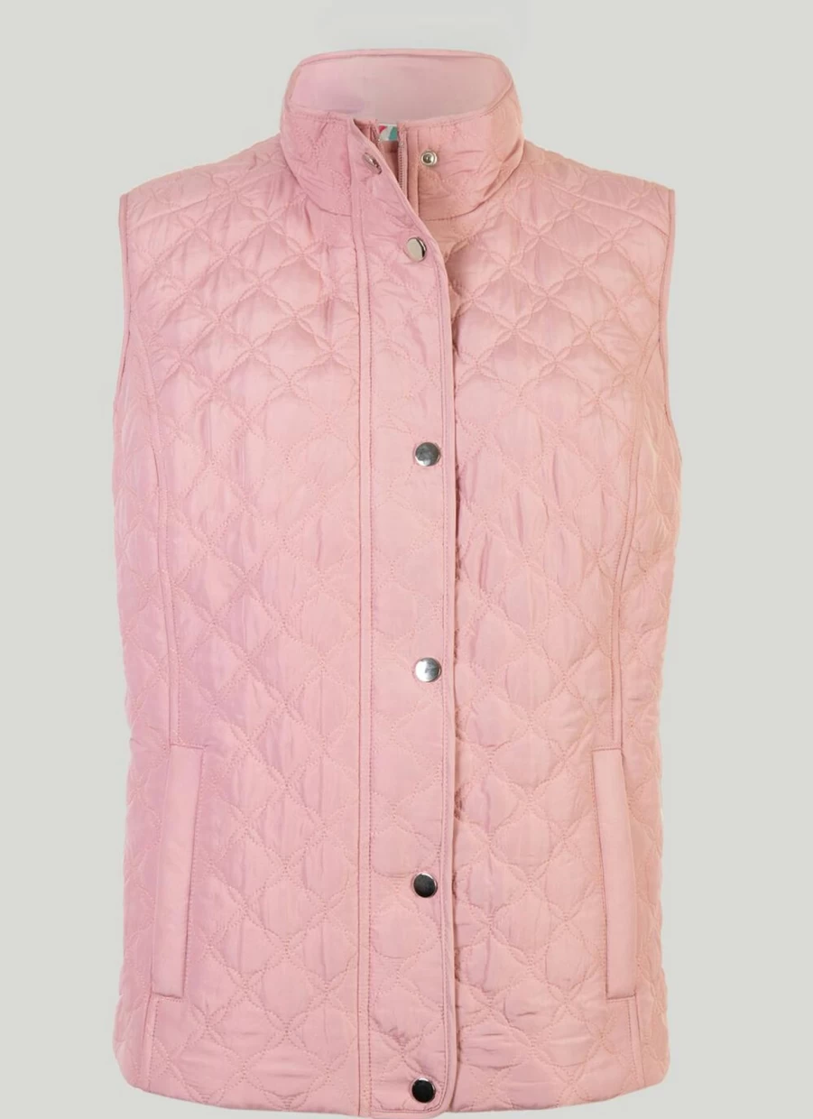 Honor Millburn Women's Quilted Gilet - Lightweight Warm Vest for Stylish Layering