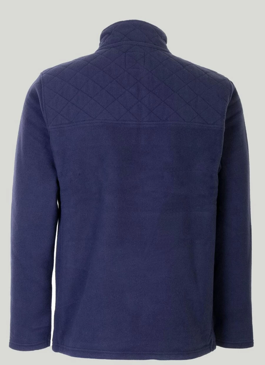 PG Field Men's Quilted Fleece Jacket - Warm Winter Top for Outdoor Activities