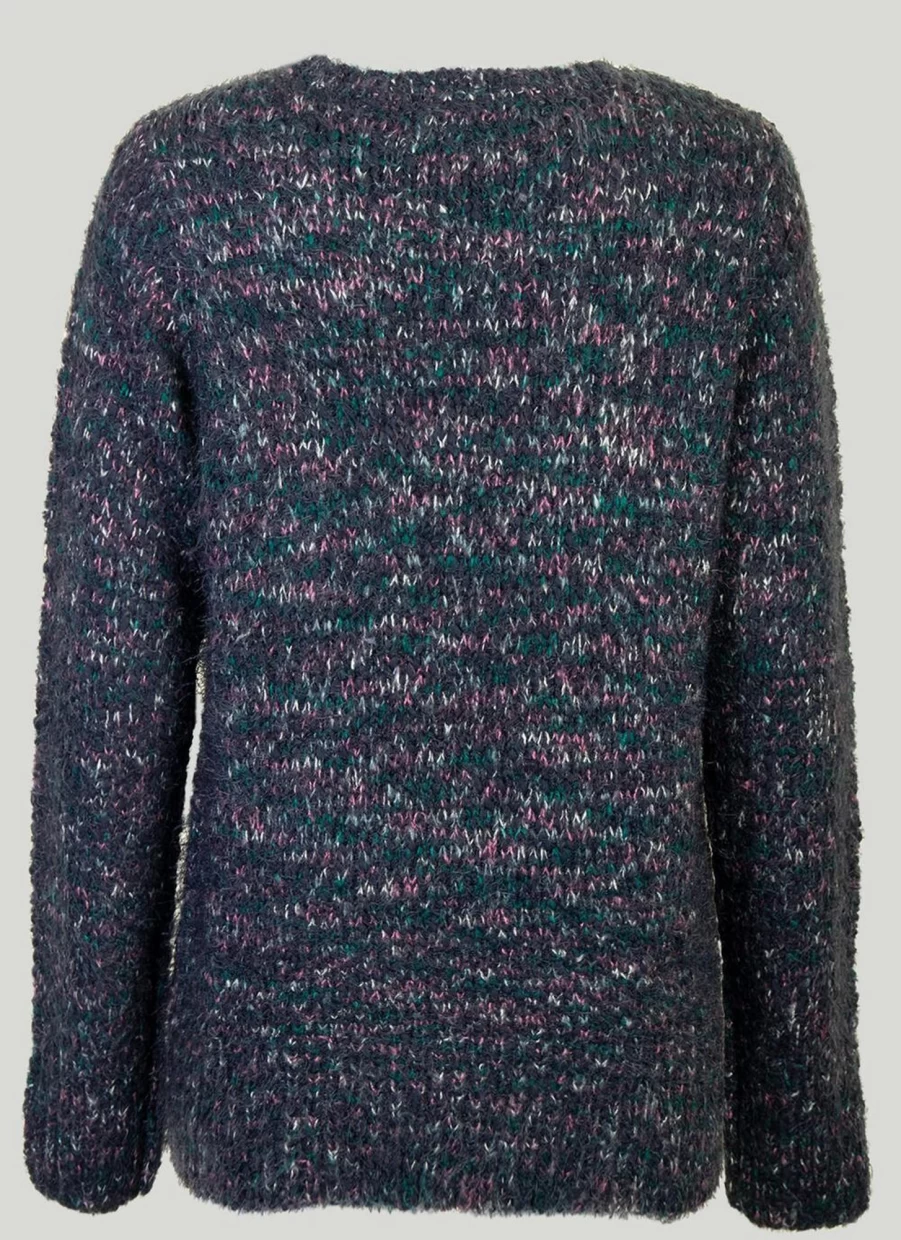 Isle Women's Textured Knit Jumper - Cozy Cable Sweater for Women