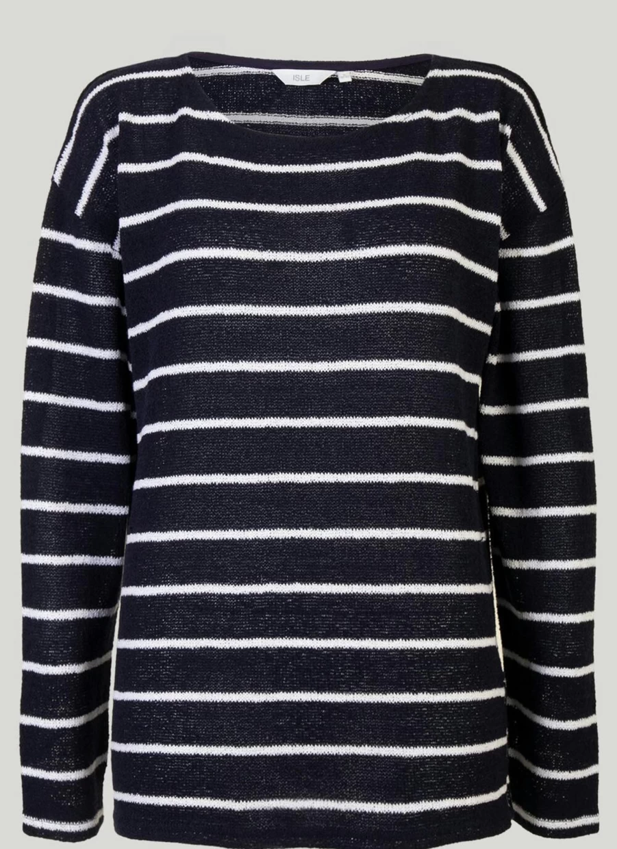 Isle Women's Stripe Top - Stylish Casual Striped Shirt for Women