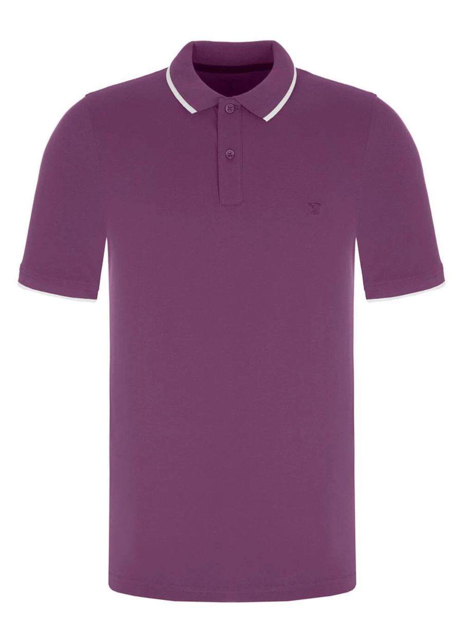 James Pringle Men's Classic Dark Polo Shirt - Premium Cotton Casual Wear