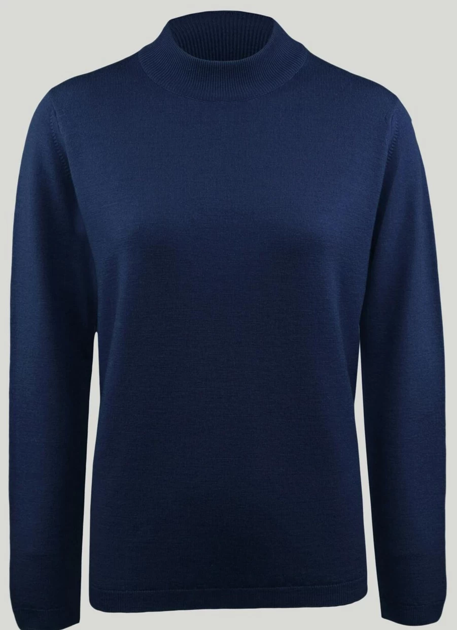 Isle Women's Merino Wool Turtleneck Sweater