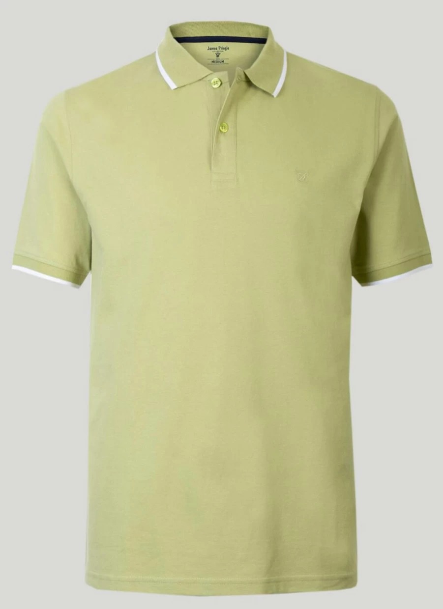 Men's Cotton Polo Shirt by James Pringle – Classic Comfort & Style