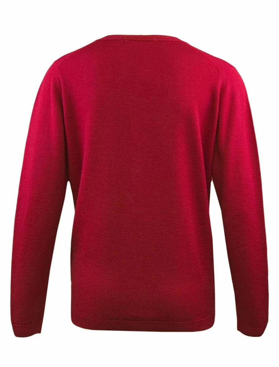 "Isle Women's Merino Wool V-Neck Cardigan Sweater"