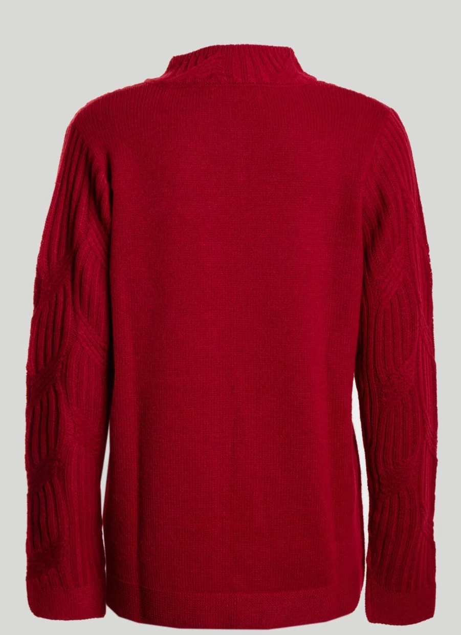 Isle Women's Turtle Neck Jumper - Soft Knit Winter Sweater