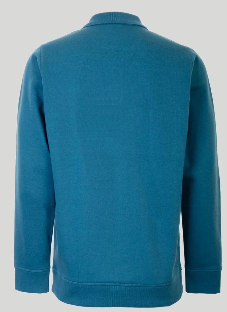 Men's James Pringle Polo Sweatshirt - Classic Cotton Blend Casual Top