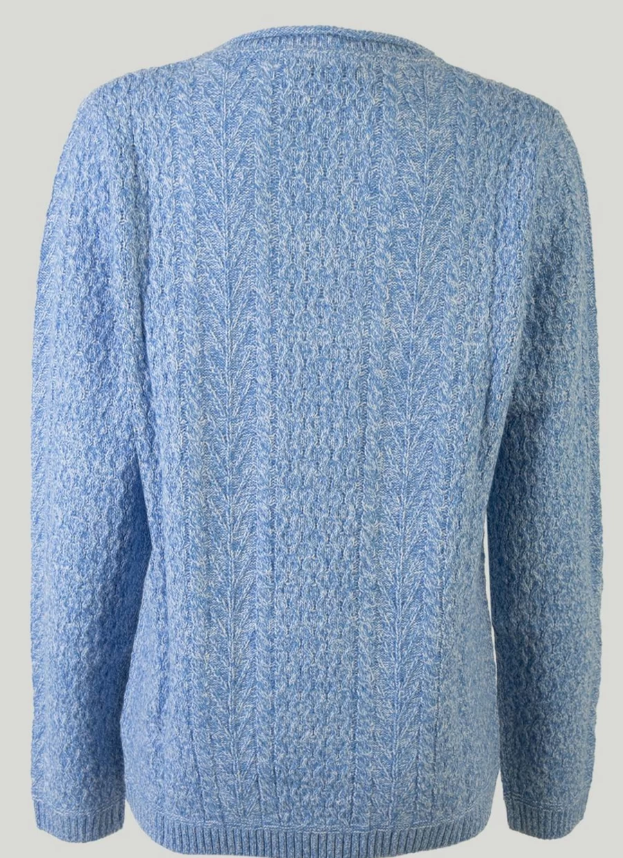 Isle Women's Cable Jumper - Soft Knit Sweater for Comfort & Style
