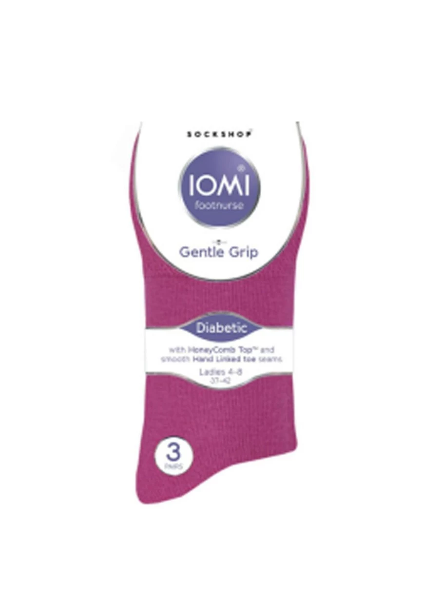 "Gentle Grip Women's 3 Pack Comfortable Breathable Socks for Everyday Wear"