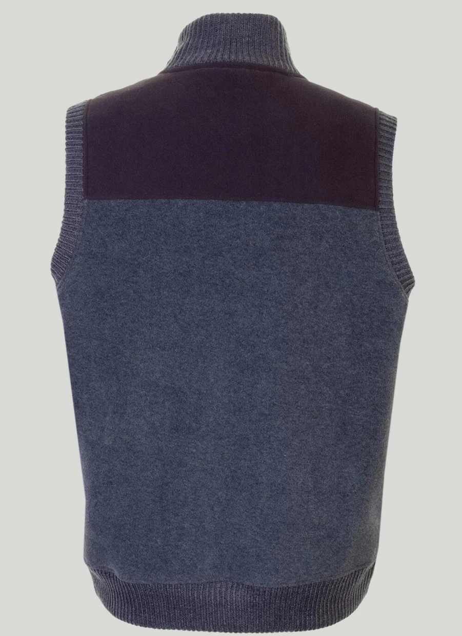 Men's James Pringle Fleece Padded Gilet - Warm Quilted Vest for Winter