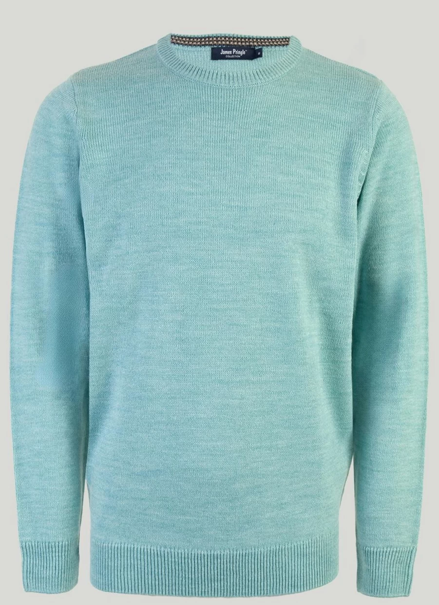 James Pringle Men's Crew Neck Jumper - Classic Knit Sweater for Men