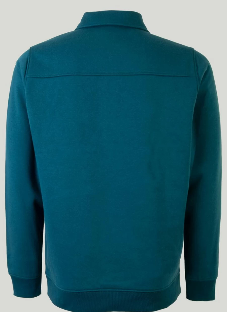 James Pringle Men's Zip Neck Sweatshirt - Comfortable & Stylish Pullover for Casual Wear