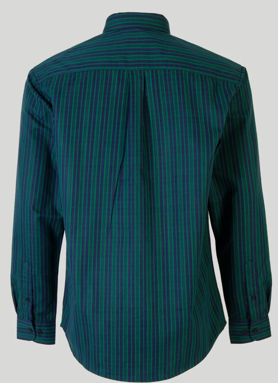 James Pringle Men's Long Sleeve Check Shirt - Classic Plaid Button-Up for Men