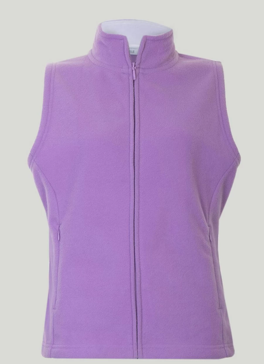 Isle Women's Fleece Gilet - Lightweight Warm Vest for Outdoor Activities