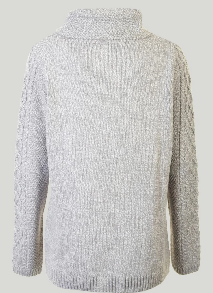 Isle Women's Bardot Neck Knit Jumper Sweater