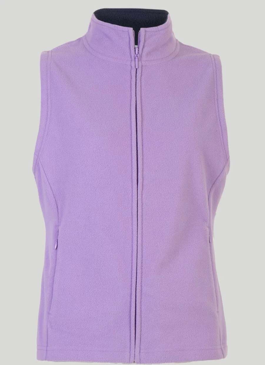 Isle Women's Fleece Gilet - Lightweight Warm Vest for Outdoor Activities