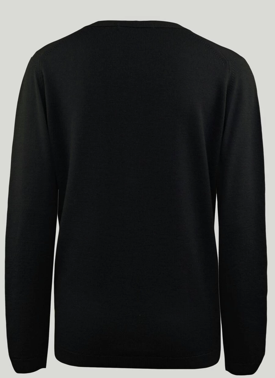 "Isle Women's Merino Wool V-Neck Cardigan Sweater"