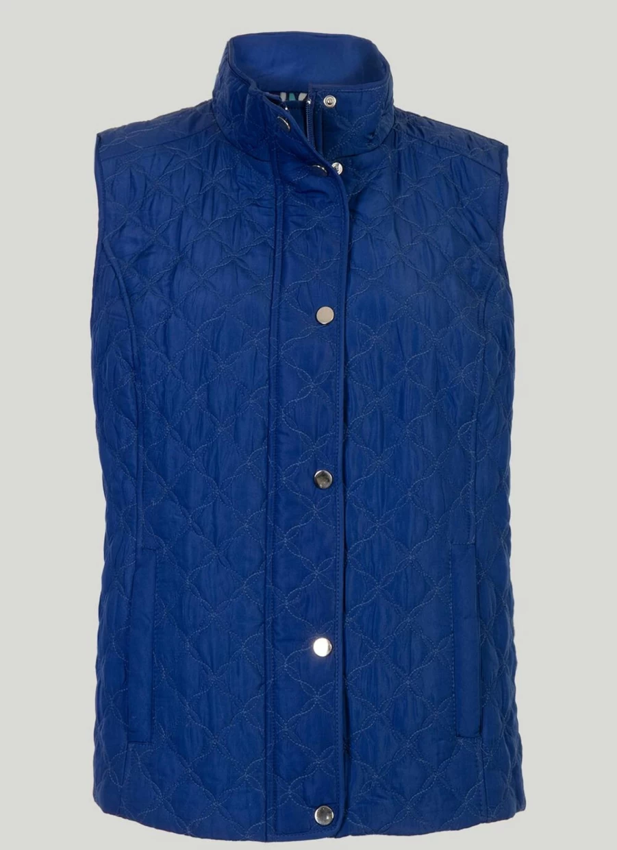 Honor Millburn Women's Quilted Gilet - Lightweight Warm Vest for Stylish Layering