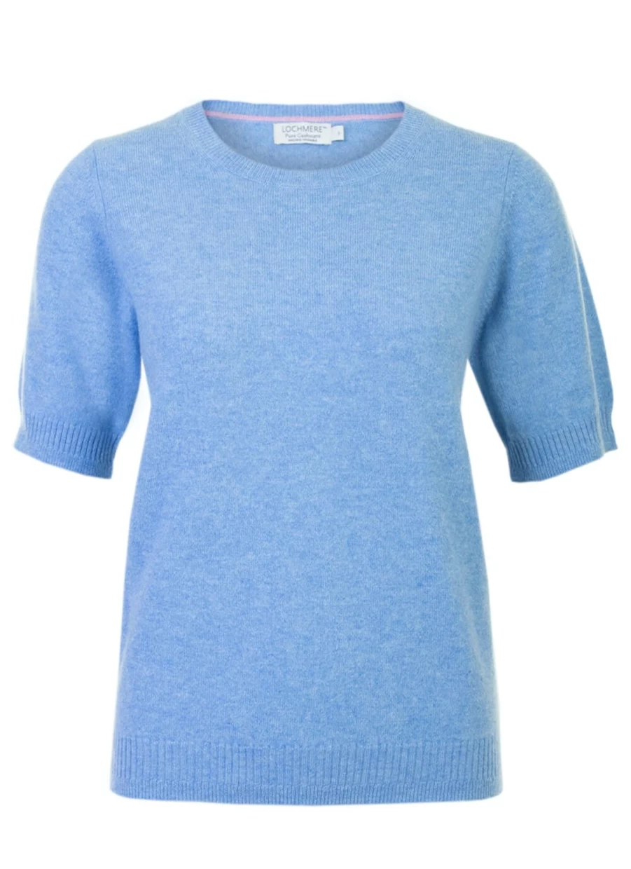 Lochmere Women's Cashmere Crew Neck Sweater Soft Luxurious Knit Pullover
