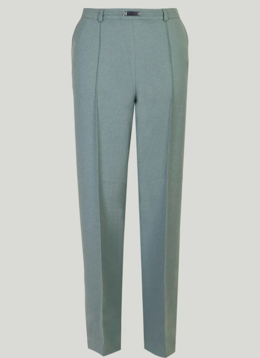 Honor Millburn Women's Classic High-Waist Trouser Pants 27" for Elegant Comfort