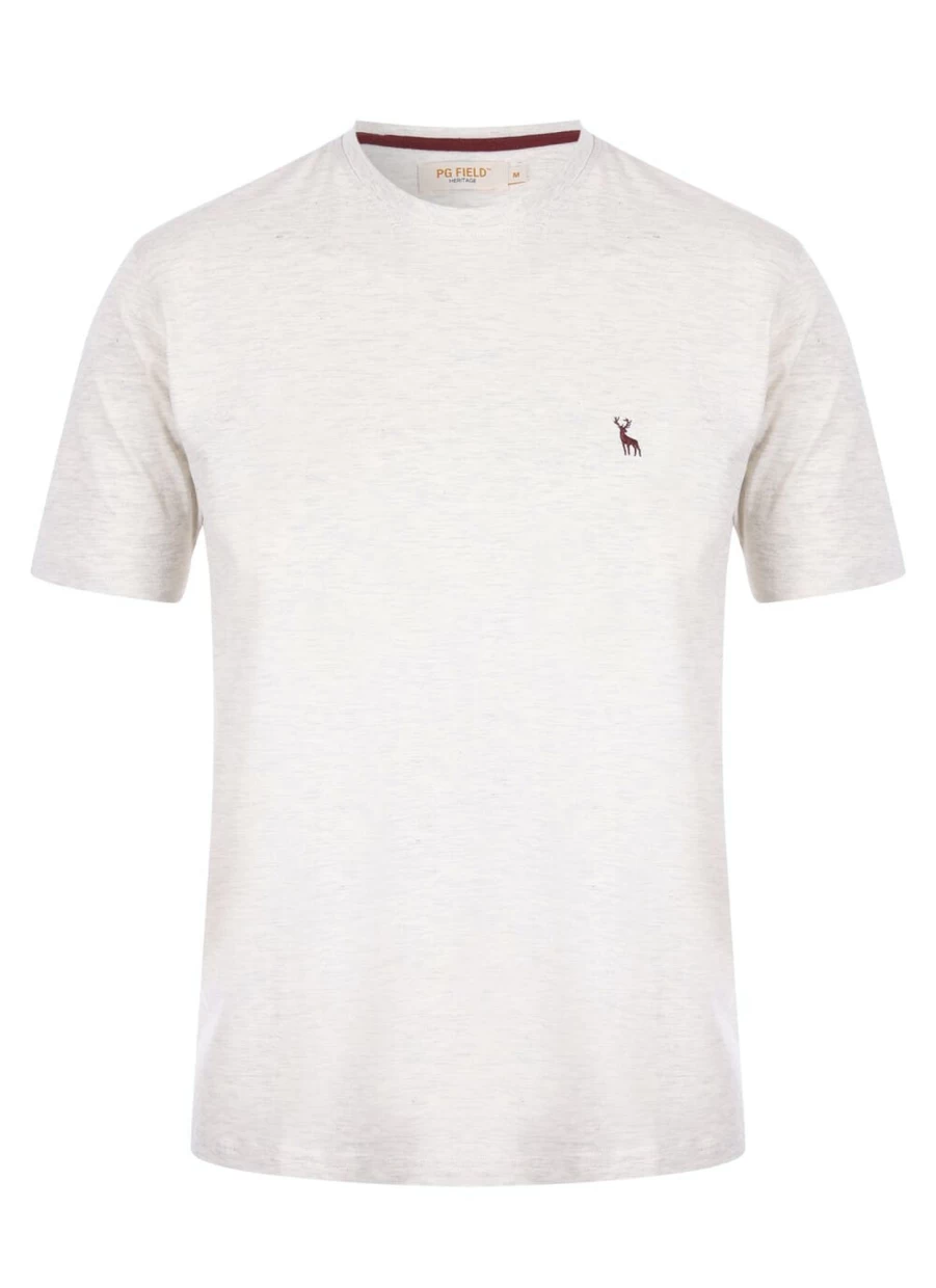 PG Field Men's Premium Cotton T-Shirt - Comfort Fit Casual Tee