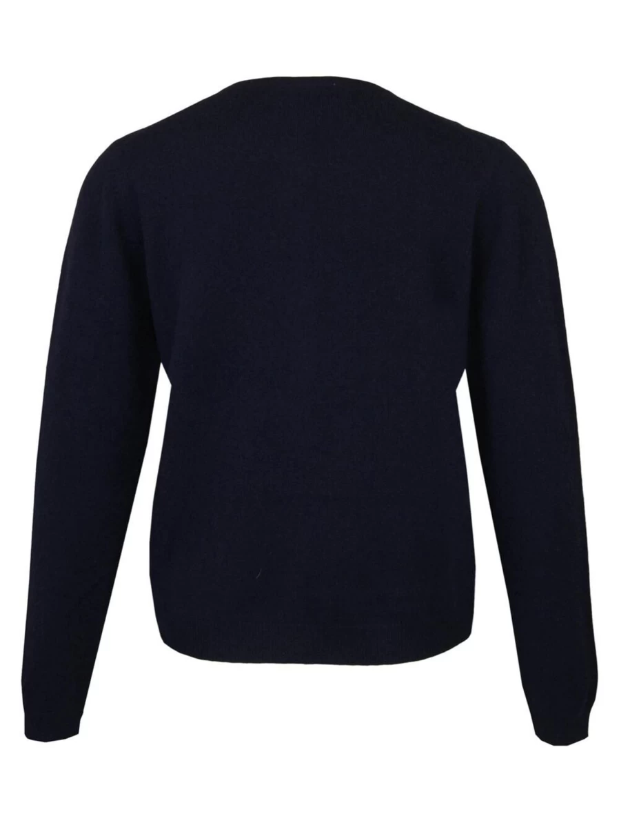 Lochmere Women's Cashmere Crew Neck Cardigan - Soft Knit Sweater for Women