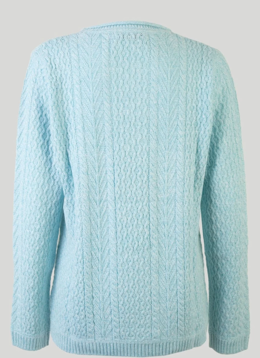 Isle Women's Cable Jumper - Stylish Knit Sweater for Comfort & Warmth