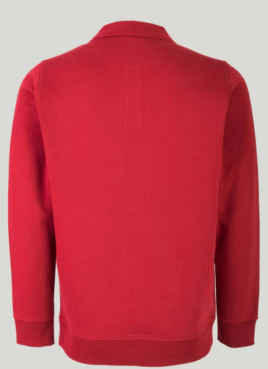 Men's James Pringle Polo Sweatshirt - Classic Cotton Blend Casual Top
