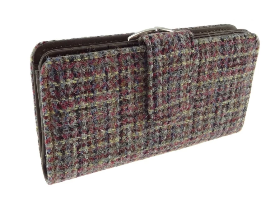 Harris Tweed Women's Clasp Purse - Classic Handbag with Vintage Charm