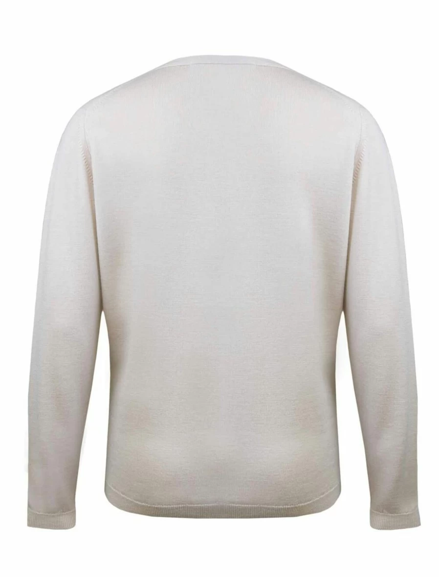 "Isle Women's Merino Wool V-Neck Cardigan Sweater"