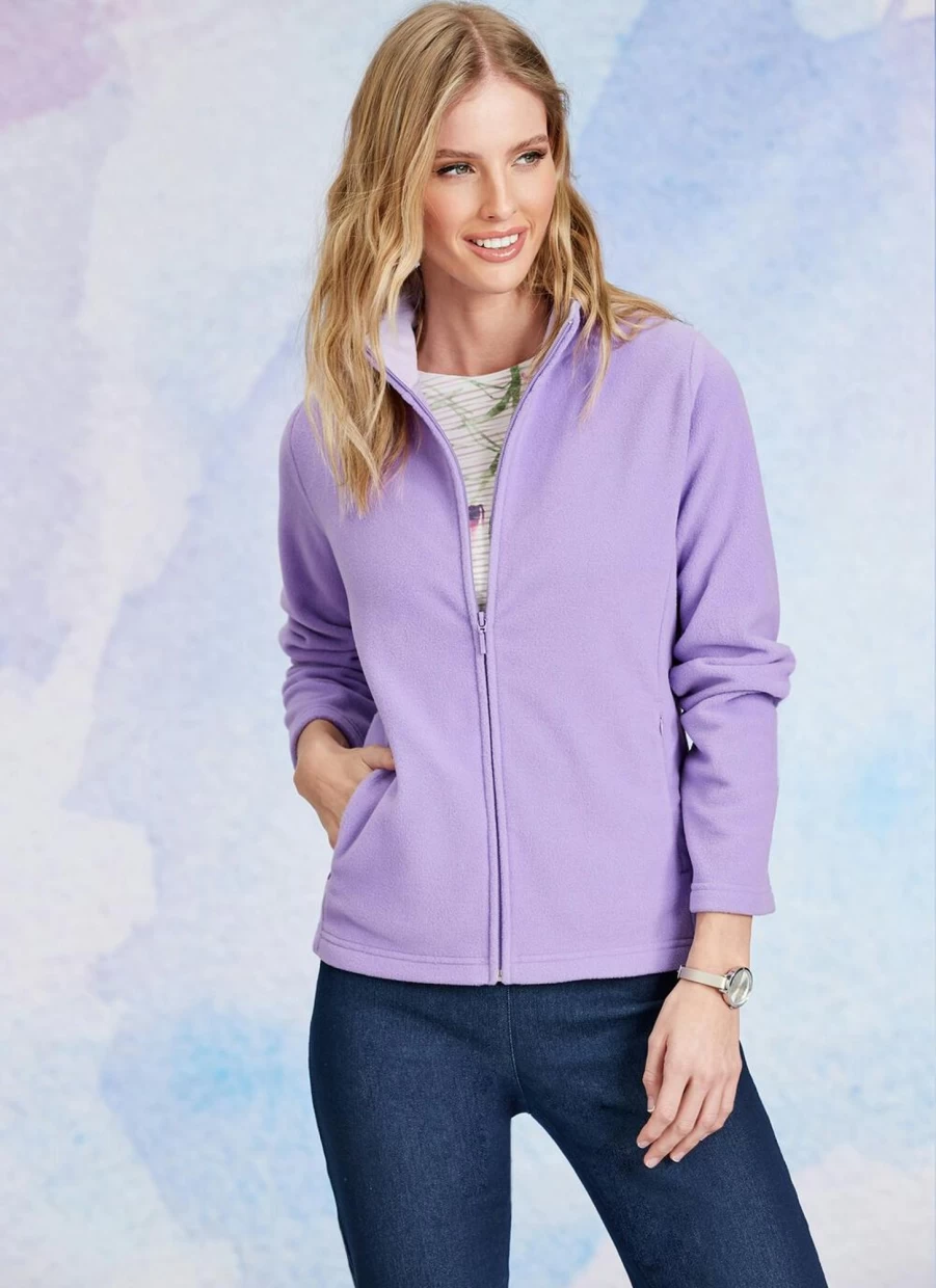 Isle Women's Fleece Jacket - Soft & Warm Winter Outerwear Cozy Pullover