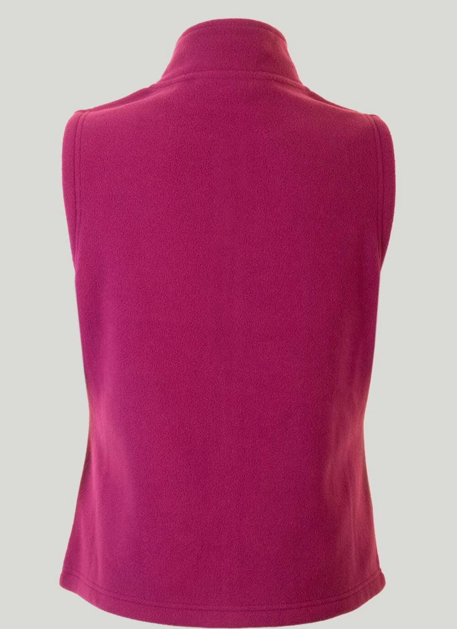 Isle Women's Fleece Gilet - Lightweight Warm Vest for Outdoor Activities