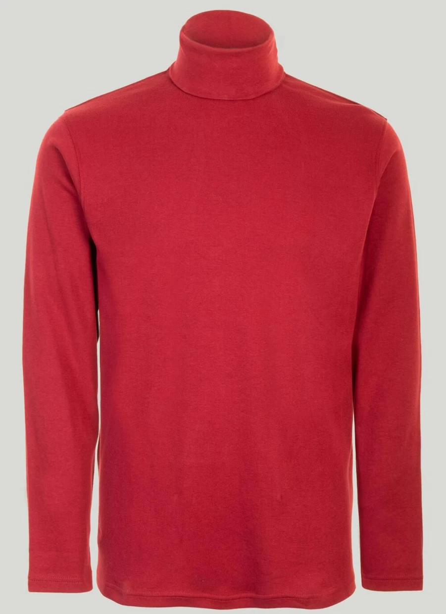 James Pringle Men's Roll Neck Jersey Top - Classic Knit Sweater for Men