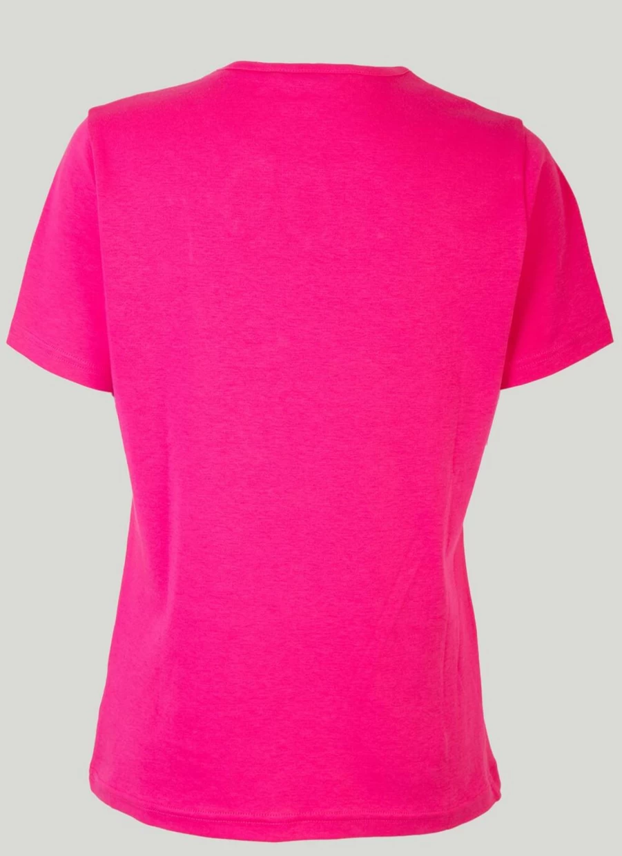 "Isle Women's Keyhole Neckline T-Shirt - Stylish Casual Top"