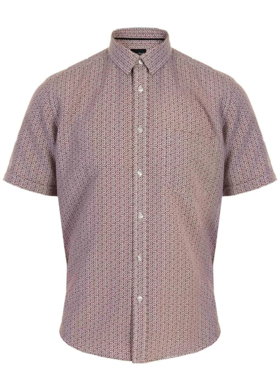 James Pringle Men's Classic Short Sleeve Shirt – Comfortable & Stylish Casual Wear