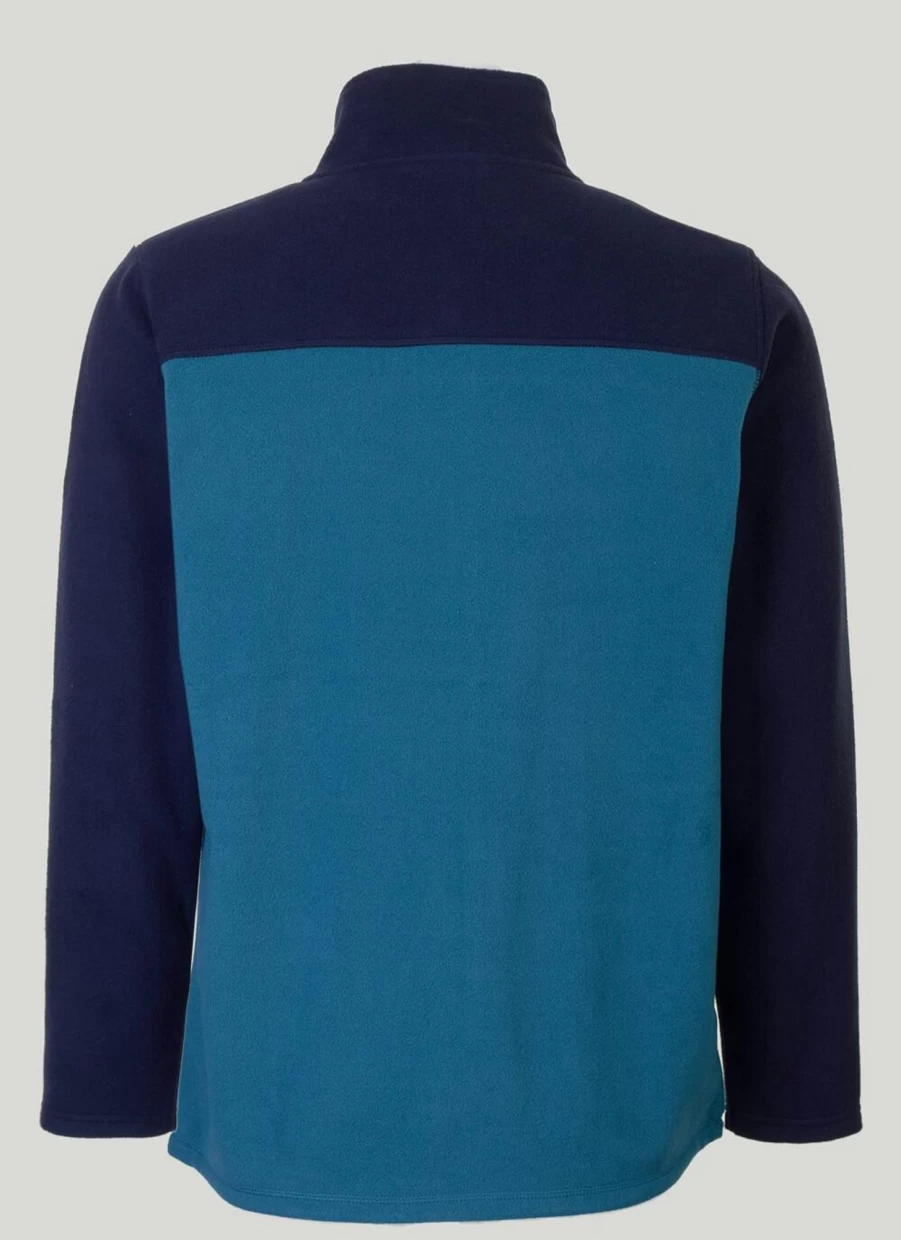James Pringle Men's Contrast Fleece Jacket - Warm & Stylish Outerwear for Men