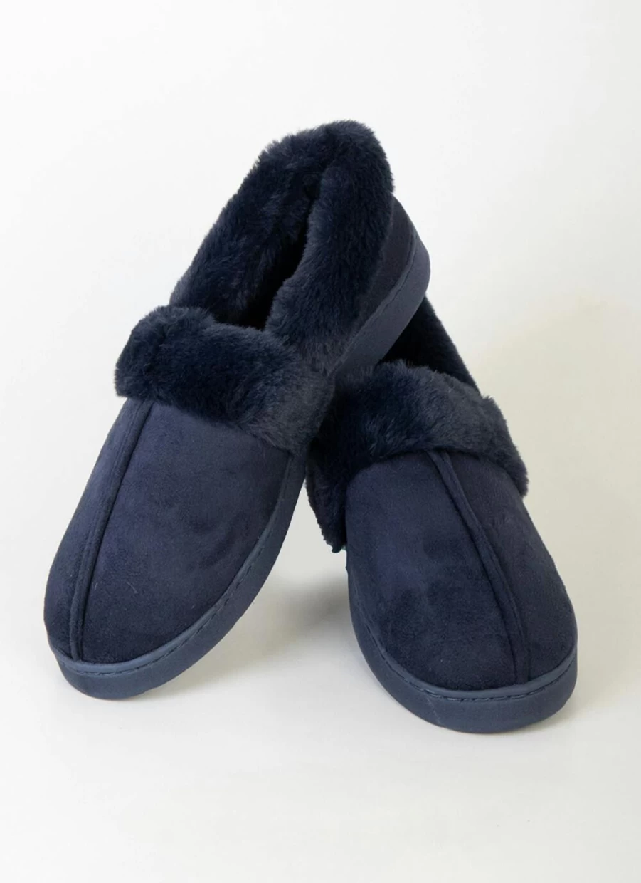 Comfy Sense Women's Suedette Slippers - Soft & Comfortable House Shoes