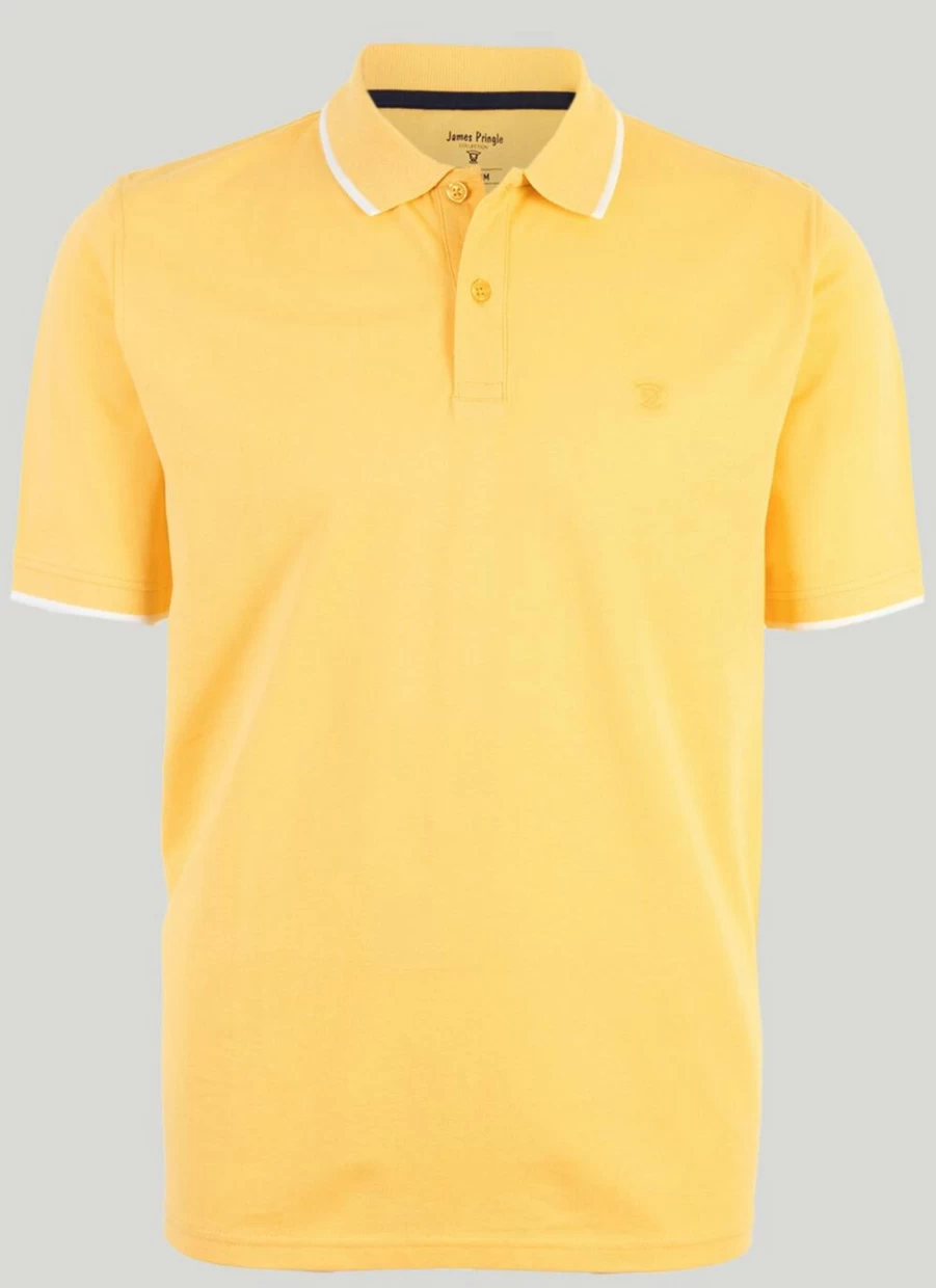 Men's Cotton Polo Shirt by James Pringle – Classic Comfort & Style